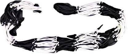HACKERX FCN-234 Football Carry Net Football Net 12 Ball Net (White, Black ) Football Net