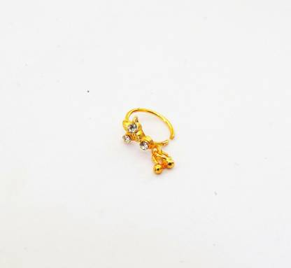 fashion2021 Crystal Brass Nose Ring