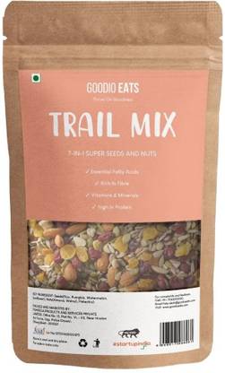 GOODIO EATS Trail Mix – with Seeds, Nuts and Berries Assorted Seeds & Nuts