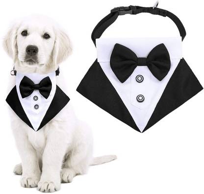 PETANGEL Tuxedo, Bandana for Dog, Cat