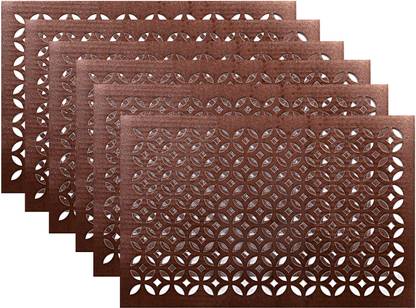 KUBER INDUSTRIES Rectangular Pack of 6 Table Placemat