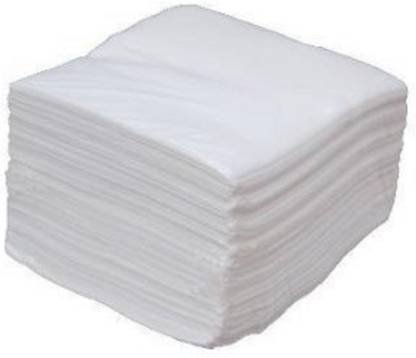 CYMA Non Woven Disposable Face Cleaning Cloth, Beauty Towel, Dry Wipe, Durable for Cleansing, Facial, Makeup Removal, Multipurpose Tissue Napkin 50 WIPES PACK 1 (8X8 INCH)
