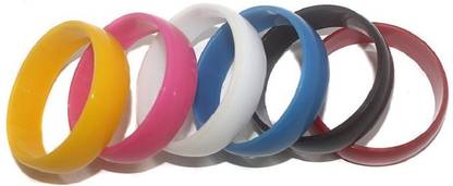 VLV Plastic Bangles Box for Silk Thread Jewelry Making (Size-2.10) -Set of 6 Pcs