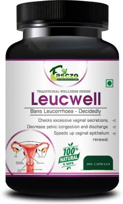 Fasczo Leucwell Vitamine Pills For White Discharge Vaginal Itching Infection