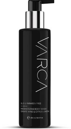 VARCA Mesmerizing Body Wash Blend With Apple Cider, Aloe Vera, Neem,Tulsi, Lemon Juice and Grape Wine Extract-250ml