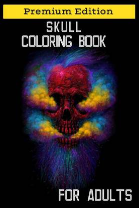 Skull Coloring Book for Adults
