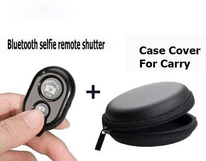 BOPUD Bluetooth Phone Remote Shutter BPD-5208 Wireless Bluetooth Shutter Remote Control Button Self-Timer Long Distance Camera Phone Selfie Stick Monopod Shutter Bluetooth Remote Controller Shutter Bluetooth Remote Controller Shutter Button For Selfie Click And Portable For Ios, Android Devices Remote Controller For Click Selfies Bluetooth Photo Clicker Video Shutter Remote  Camera Remote Control