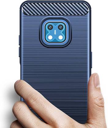 Lustree Back Cover for Nokia XR20 Brushed Texture Flexible Shockproof Zebra TPU