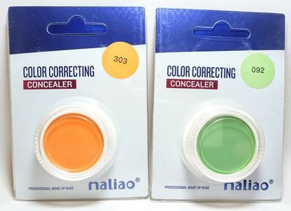 maliao Orange and Green Concealer(Shade 303+92) Concealer