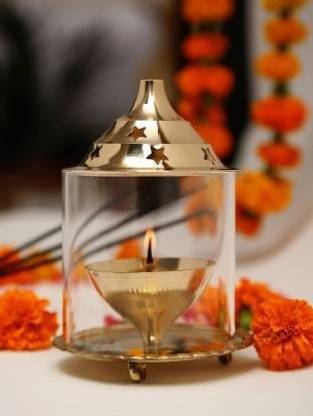 Brass World brass odapi Brass Table Diya