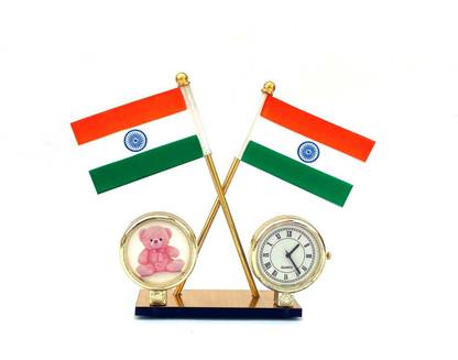 WOLCH indian flag Double Sided Wind Car Dashboard Flag