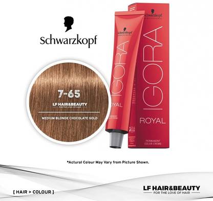 Schwarzkopf Igora Royal , 7-65 MEDIUM BLONDE CHOCOLATE GOLD
