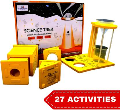 Smartcircuits Science Trek KIT|Experiment Kit|Science Kit for class 6|STEM Kit for Class 6|Science Kit|Age 12-14 Years|25 Experiments including manual & videos link| CBSE, ICSE & STATE BOARD