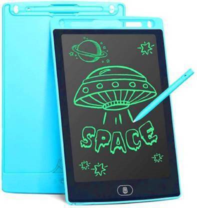Parangi-A planet of style LCD Writing Tablet 8.5 Inch E-Note Pad LCD Writing Tablet, Colorful Drawing Tablet with Protect Bag, Kids Drawing Pad 8.5 Inch Doodle Board,Toddler Boy and Girl Learning Gift for 3 4 5 6 Years Old