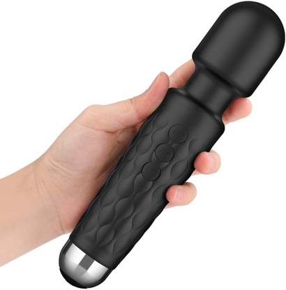 TRENDBUY TB-PRTBL-W-MSGR Rechargeable Personal Body Massager for Women, Men - Waterproof Female Vibrator Massager