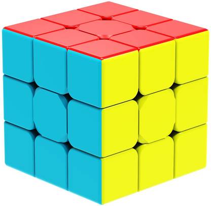 Retail Charm Rubix Speed Cube 3x3x3 Fidget Cube Toy Stickerless Smooth Cube