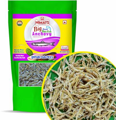 NIMAYS BIG ANCHOVY ( 75 GM ) BIG DRY FISH - Unakka Kozhuva ( Big ) Clean