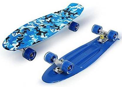 VECTOR X Viva Fitness Men Skating Board Skate Cruiser Full Size Adult 27 inches(PACK OF 1) 7.5 inch x 4 inch Skateboard
