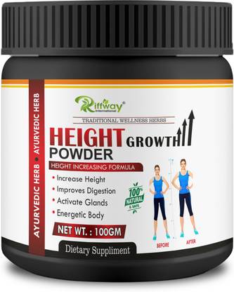Riffway Height Growth Powder Helps To Grow Long ( Contains Multivitamins)