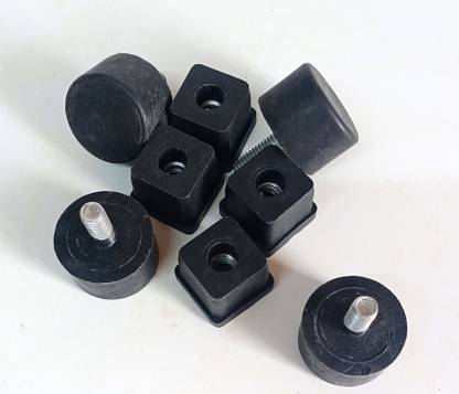 Hardware Adjustable Furniture Feet Glide Leveling Foot Round type 4 Set (8 Pcs) 10mm (FL0034)