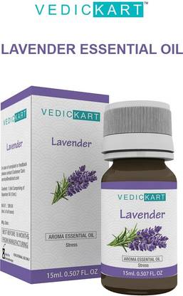 Vedickart Lavender Essential Oil | 100% Pure, Premium Quality, Undiluted, Therapeutic Grade Lavender Oil For Sleeping, Diffuser, Skin, Hairs, Soap Making, Relaxing Sleep & Aroma Diffuser.