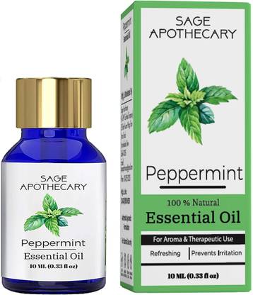 Sage Apothecary Peppermint Essential Oil │100% Pure