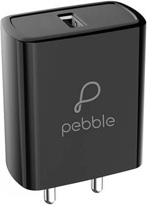 Pebble 18 W 3.1 A Wall Charger for Mobile with Detachable Cable