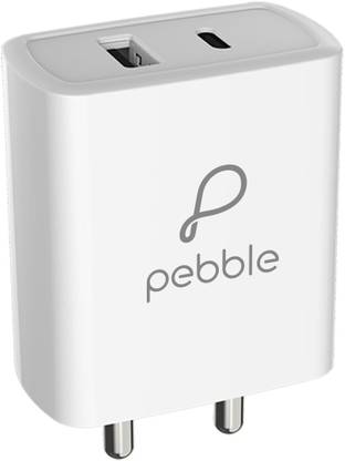 Pebble 18 W Qualcomm 3.0 3.1 A Wall Charger for Mobile