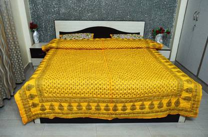 Qker Floral Double Quilt for  Heavy Winter