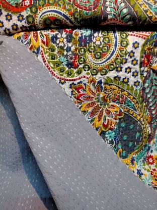LNS Label Nivea Singh Paisley Double, Queen Quilt for  Heavy Winter