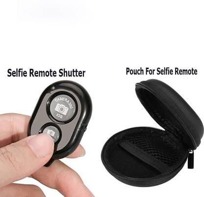 BUFONA New Top Selling High Quality Bluetooth Remote Controller Shutter Button for Selfie Click Widely Compatible with All Devices BFNA-D50 Wireless Bluetooth Shutter Remote Control Button Camera Shutter Remote Control with Bluetooth Wireless Technology - Create Amazing Photos and Videos Hands-Free Free - Works Remote Controller For Click Selfies Bluetooth Photo Clicker Video Shutter Remote Self-Timer Long Distance Camera Phone Selfie Stick Monopod Shutter Bluetooth Remote Controller Shutter Bluetooth Remote Controller Shutter Button For Selfie Click  Camera Remote Control