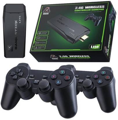 USB Wireless Console Game Stick Video Game Console Built-in 3000 Classic Games 8 Bit Mini Retro Controller HDMI Output Dual Player- 4K Ultra HD Game Stick Limited Edition Limited Edition
