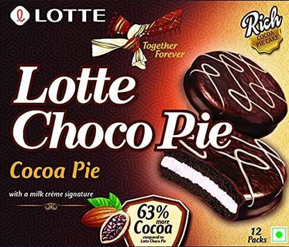 Lotte rich cocoa Cookies Biscuit