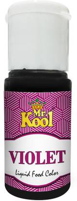 Mr.Kool Liquid Food Color Violet for Coloring Food Items Purple