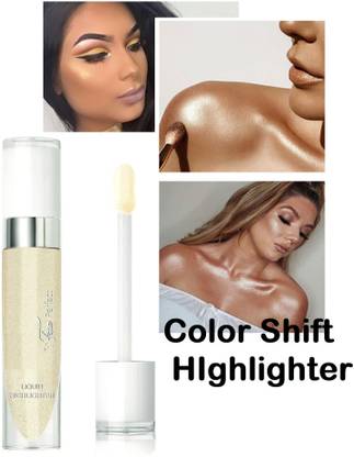 YAWI Highlighter Smooth Shimmer Glow Color Shift LIGHT PINK Highlighter For Makeup Highlighter
