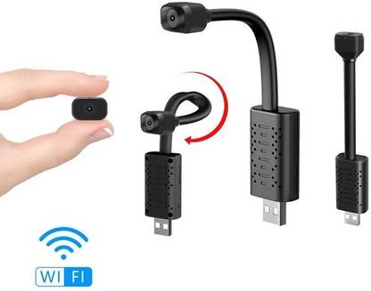 Bzrqx 1080P Mini Wifi USB Camera U22 HD Night Vision Motion Detection Camera Support 64GTF Card Security Camera
