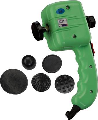ULTIMATE EMS Massager Electric Body Massager With 5 Attachment For Feet Pain , Headache , Back Pain , Sinusitis , Scalp Massage With 2 Way Selector Switch For Every Body Part For Ever Home ( Crescent Since 1992 ) Massager
