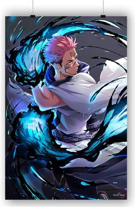 Jujutsu Kaisen Ryomen Sukuna Paper Print