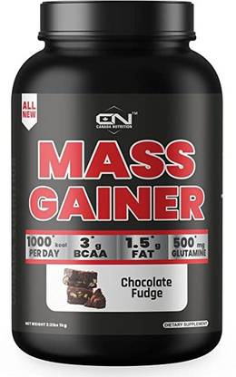 CANADA NUTRITION Mass Gainer with BCAA & Glutamine, High Protein For Massive Weight Gain & Strength Weight Gainers/Mass Gainers