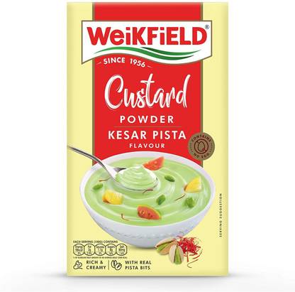 WeiKFiELD Custard Powder Kesar Pista 75 gm Box 75 g