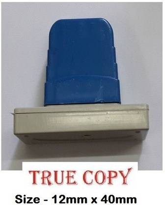 MAX ECO TRUE COPY RED Self Inking Stamp