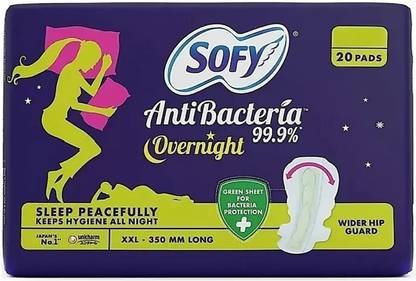 SOFY Body Fit Overnight XXL (20 Pads) Sanitary Pad