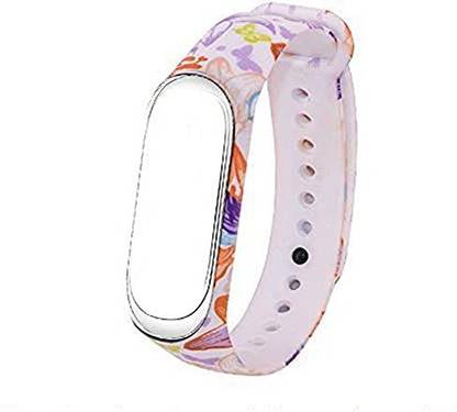 J Silicone Camouflage Style Smart Band Strap Adjustable Compatible with Mi Band 5 / Mi Band 6 Band Adjustable (Printed Design 3) (Tracker Not Included) Smart Band Strap