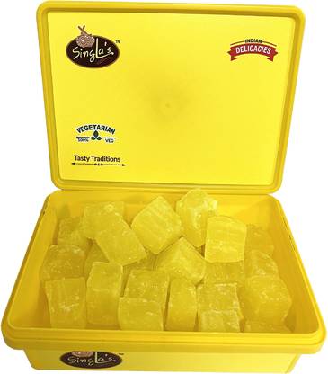 Singla Sweets Kesar Dry Petha 500g Delicious Petha sweet Box