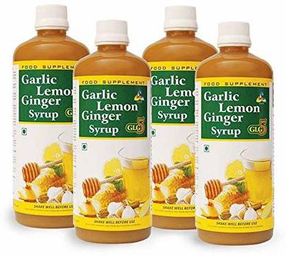 SKSB 025-525-4 Garlic Lemon Ginger Apple Cider Vinegar Honey