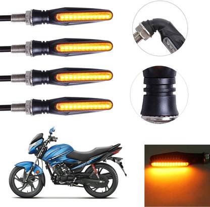 Vagary Front, Rear LED Indicator Light for Hero Glamour