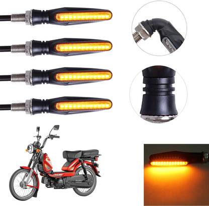 Vagary Front, Rear LED Indicator Light for TVS Heavy Duty Super XL