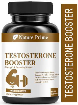 Nature Prime Testosterone Supplement For Men Performance Support, Muscle Support