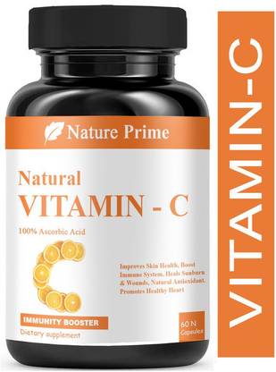 Nature Prime Plant Based Vitamin C, Vitamin C Capsules