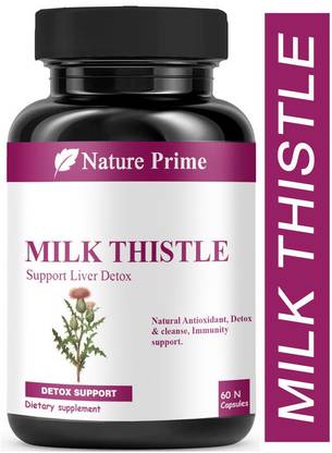 Nature Prime Milk Thistle Liver Support Formula (with Silymarin 420 mg)